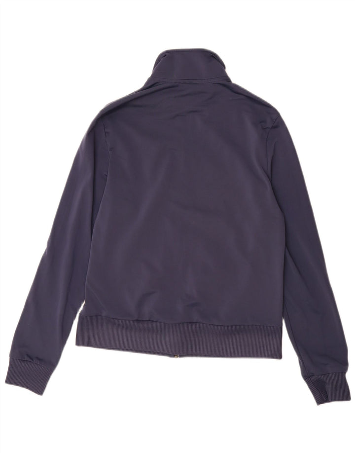 PUMA Womens Tracksuit Top Jacket UK 16 Grande Azul Marinho Colorblock