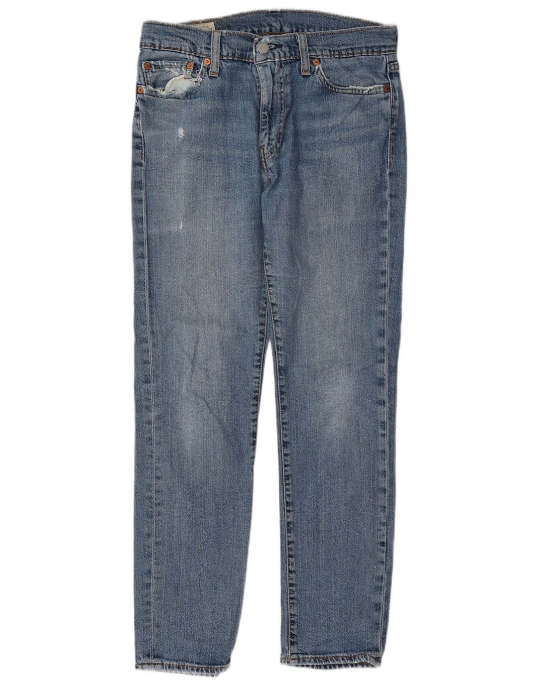 Calça jeans feminina Levi's 511 Tapered Slim W30 L30 azul algodão