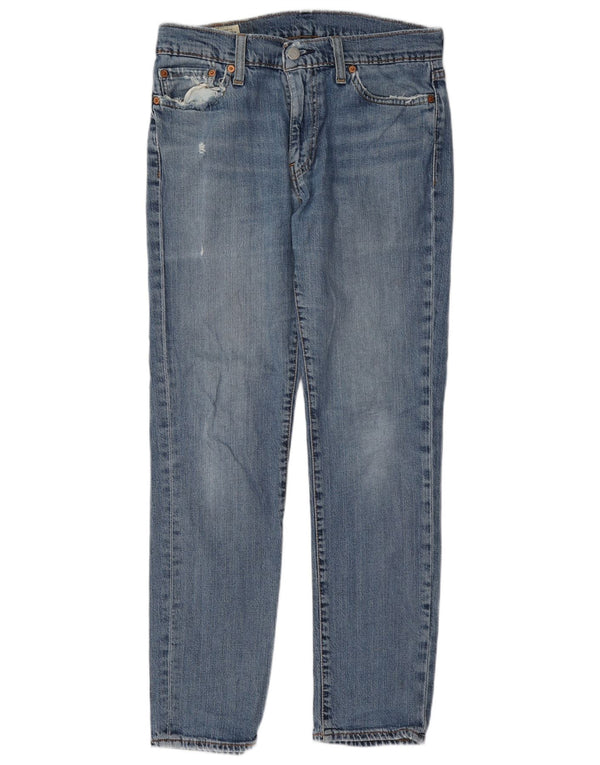 Calça jeans feminina Levi's 511 Tapered Slim W30 L30 azul algodão