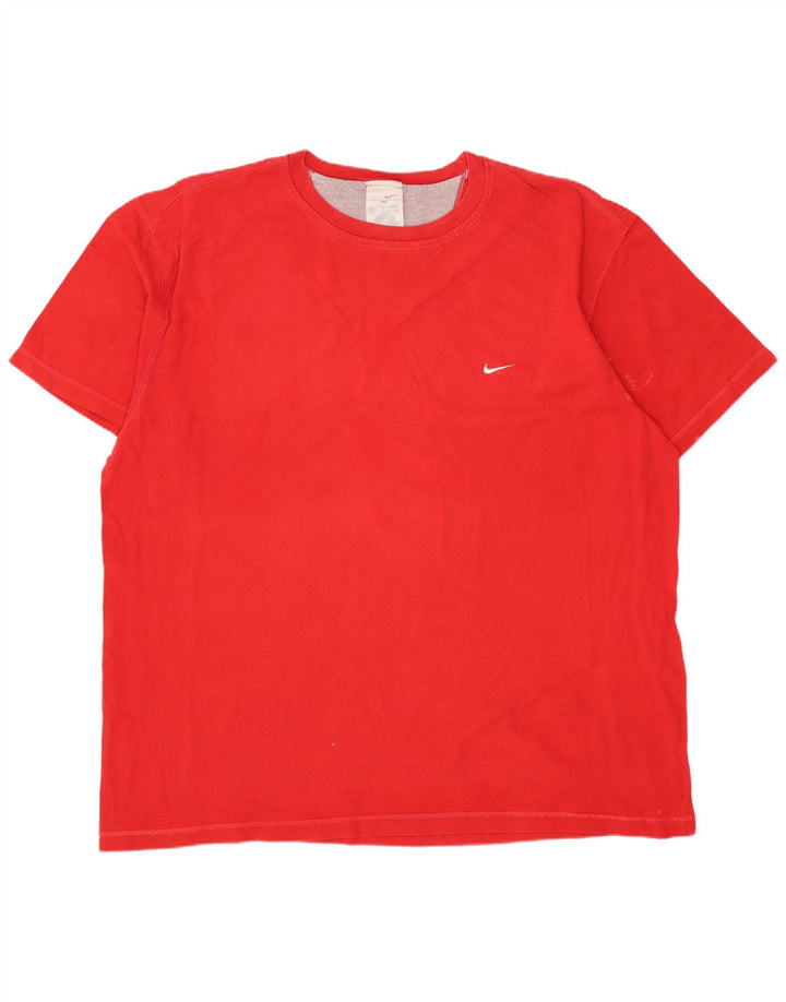 Camiseta masculina Nike Top UK 47/48 2XL algodão vermelho