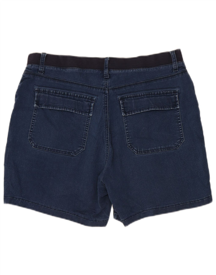 Shorts jeans feminino com ajuste relaxado LEE W36 XL azul