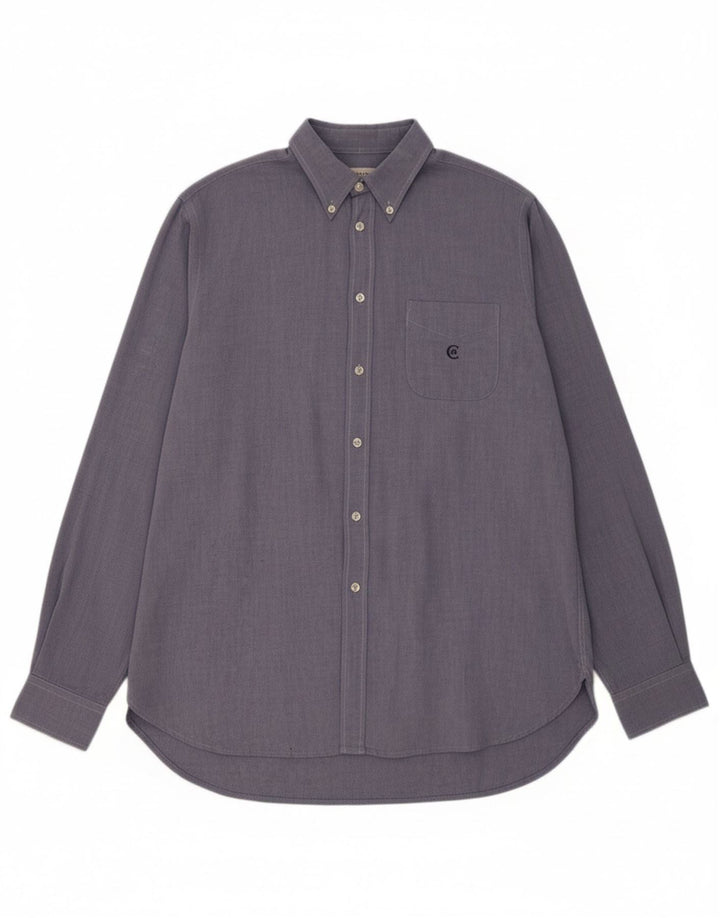 Camisa masculina CERRUTI 1881 tamanho 45 XL azul