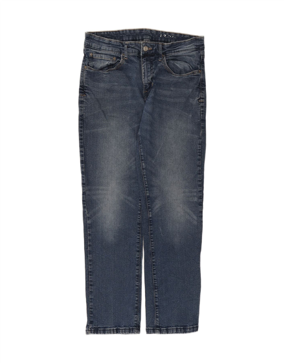 IZOD Mens Straight Jeans W32 L30 Blue Cotton Vintage Izod and Second-Hand Izod from Messina Hembry 