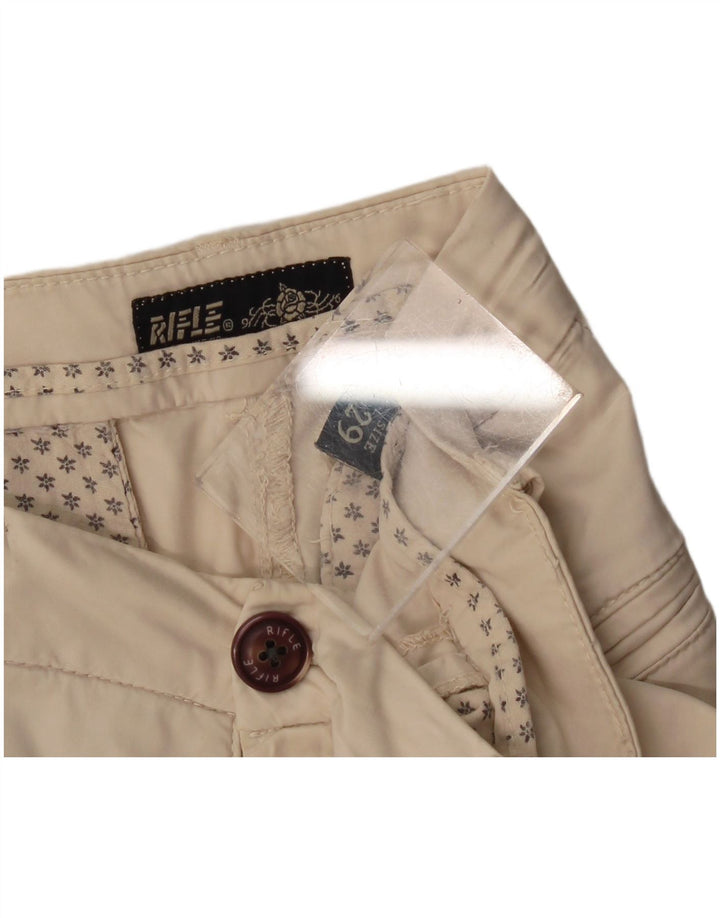 Shorts Chino Feminino Rifle W29 Médio Off White