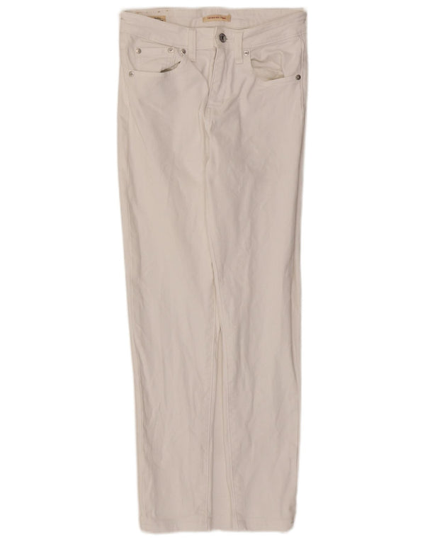 Calça jeans feminina Levi's 721 High Rise Skinny W26 L28 algodão branco