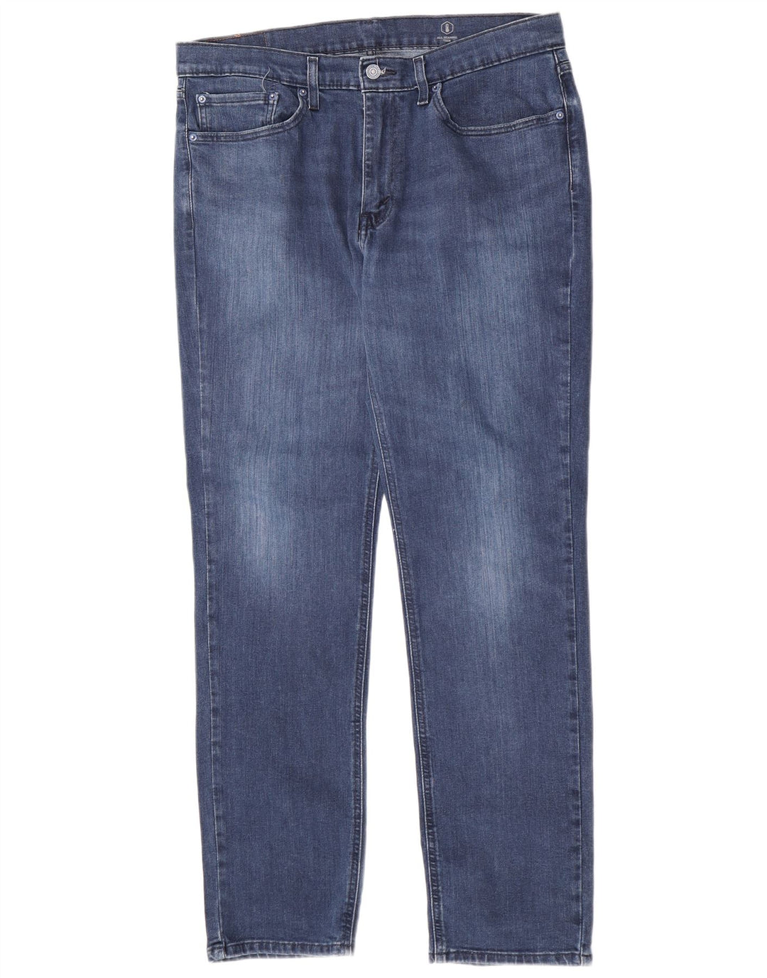 Levi's Masculino 541 Tapered Jeans W34 L31 Azul Algodão