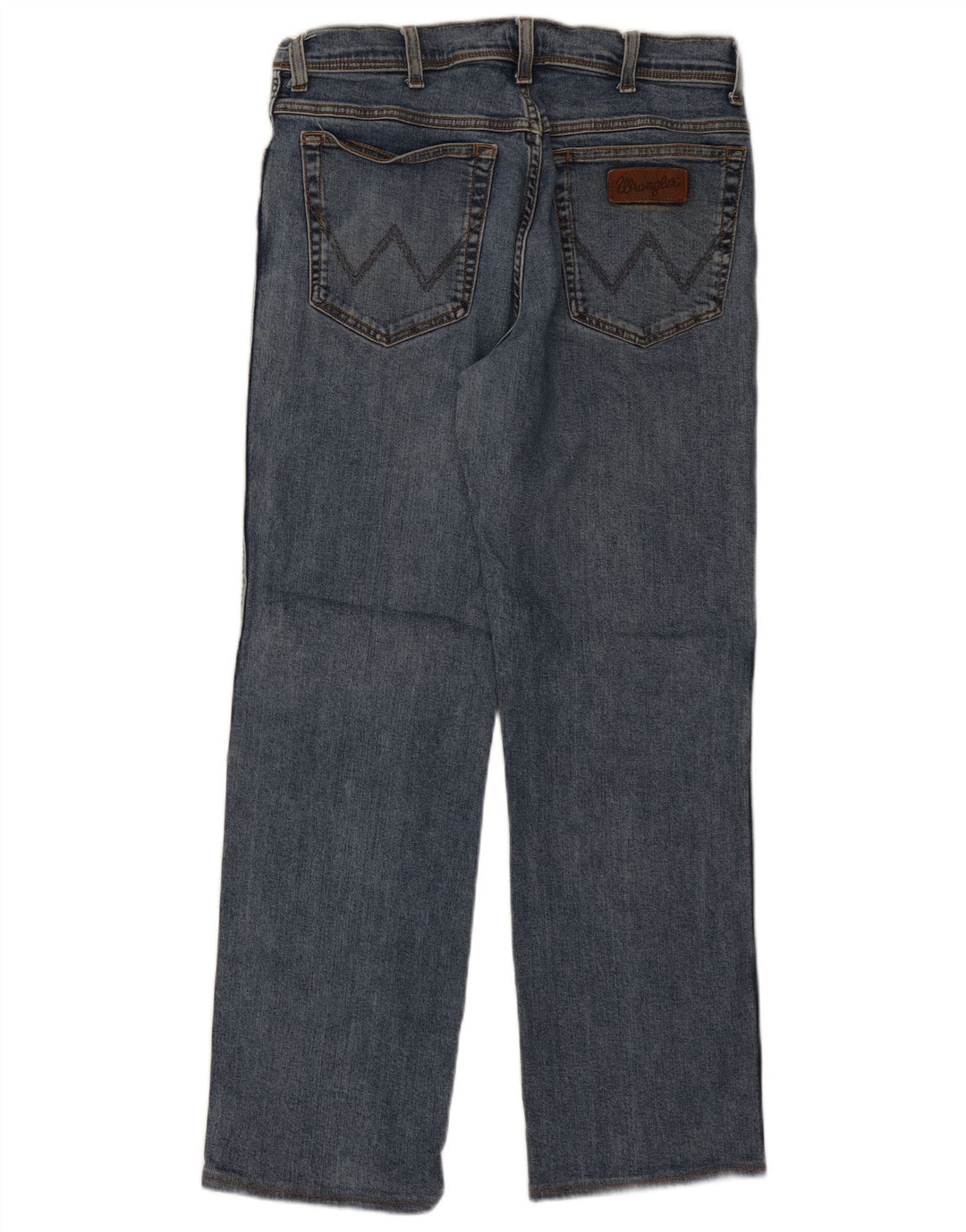 Wrangler Masculino Texas Straight Jeans W34 L29 Azul Algodão