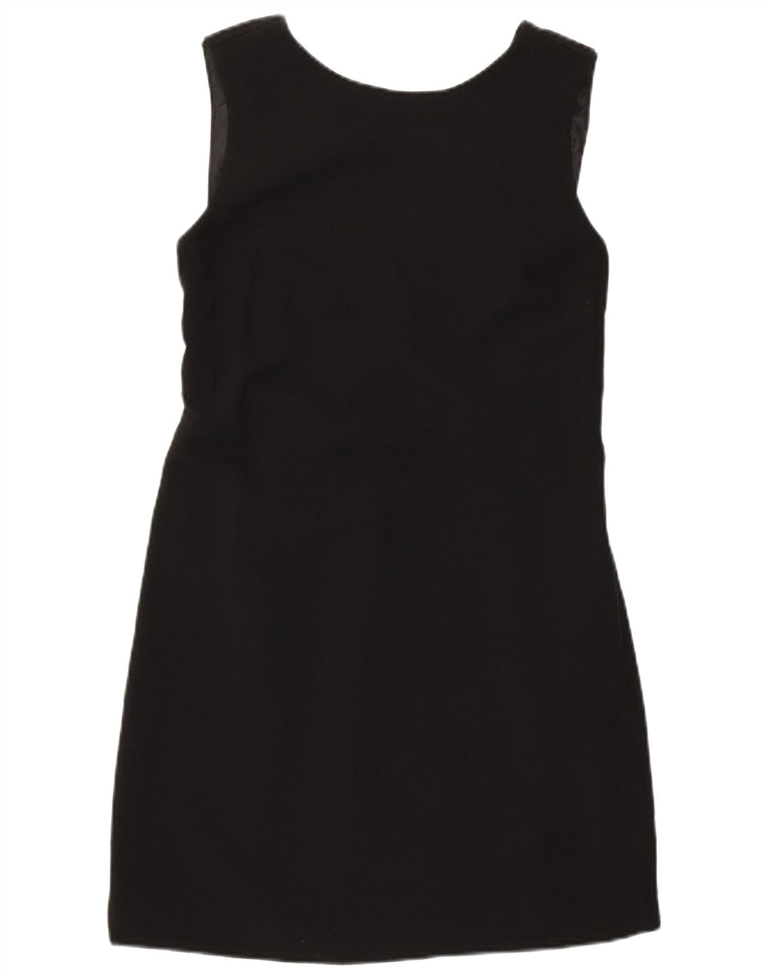 J. Crew Vestido feminino sem mangas com bainha US 2 XS preto poliéster
