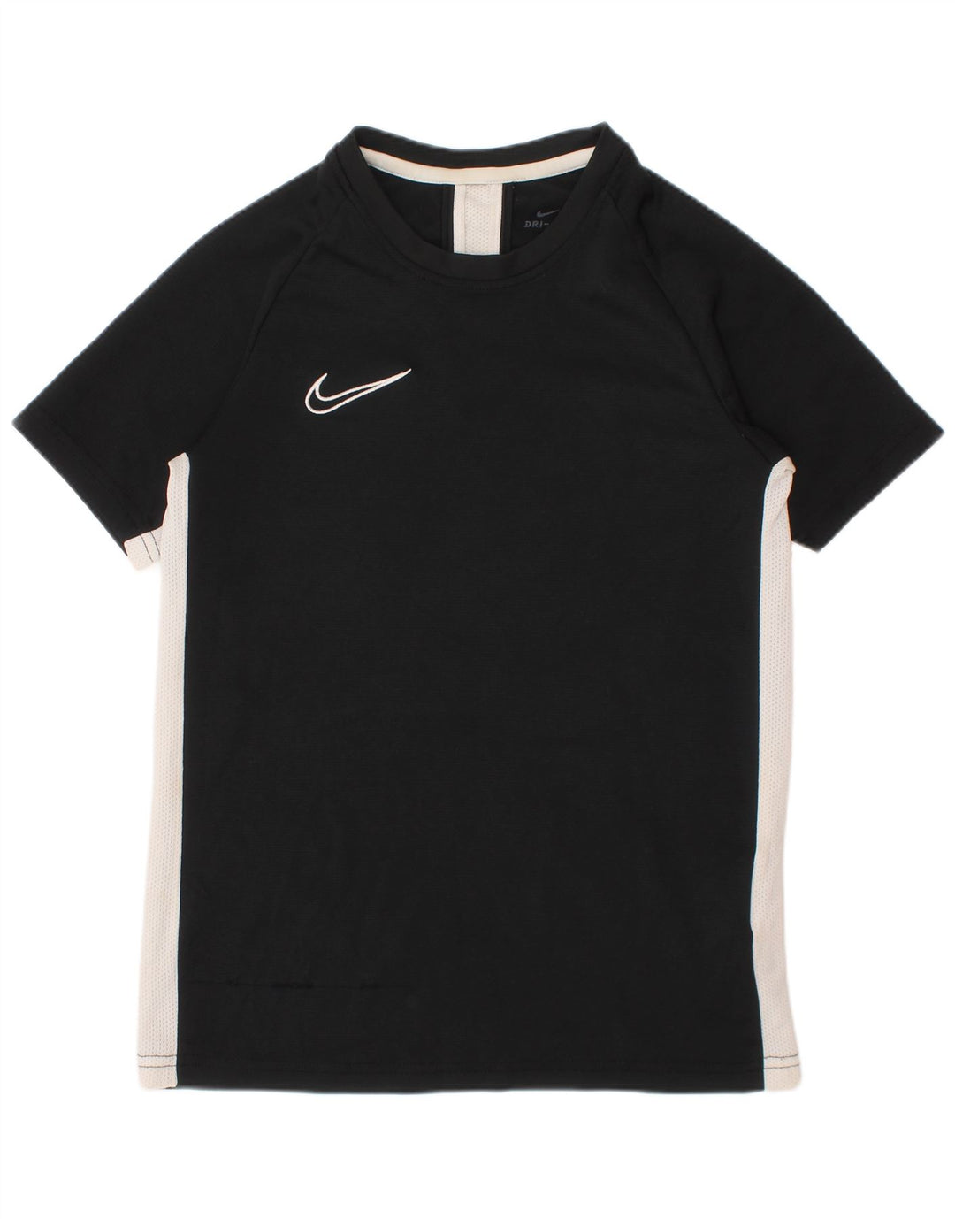 Camiseta Nike Boys Dri Fit Top 10-11 Anos Médio Preto Colourblock