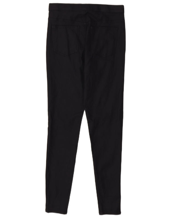 Calça feminina skinny casual Marks & Spencer Reino Unido 10 pequena W28 L29 azul marinho