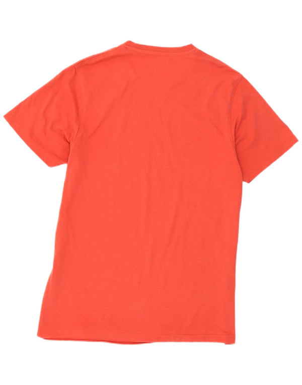 Camiseta gráfica masculina Mountain Warehouse Top pequeno algodão vermelho