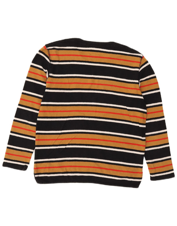 Blusa masculina Levi's manga longa média listrada multicolorida de algodão