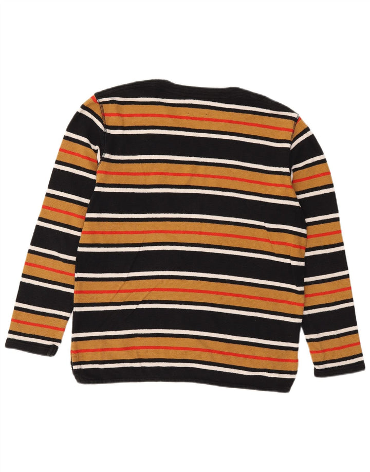Blusa masculina Levi's manga longa média listrada multicolorida de algodão