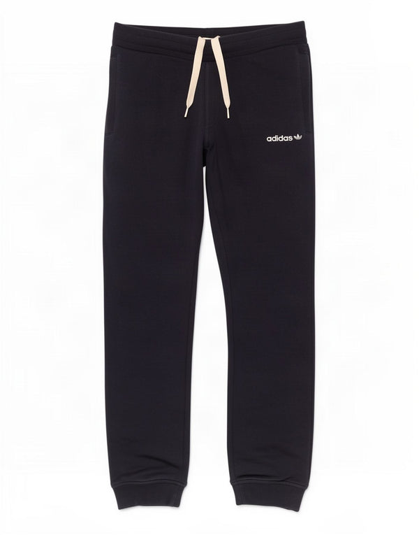 Adidas Mens Treino Calças Joggers Médio Azul Marinho Algodão