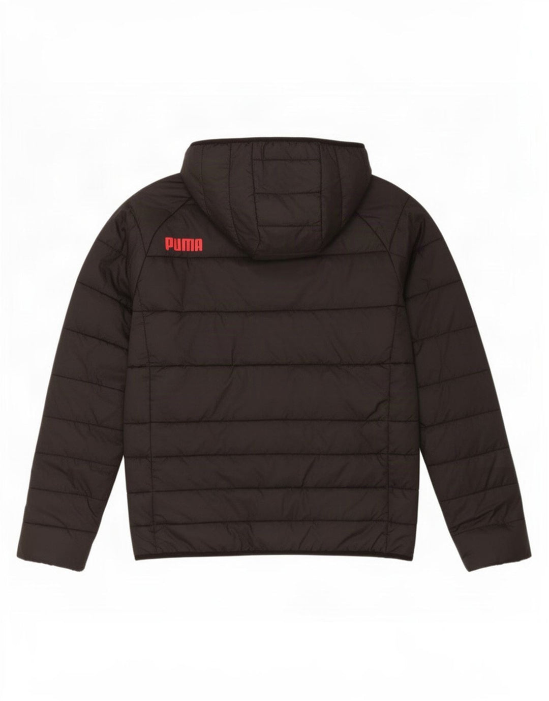 Casaco acolchoado com capuz Puma Boys AC Milan 13-14 anos preto poliéster