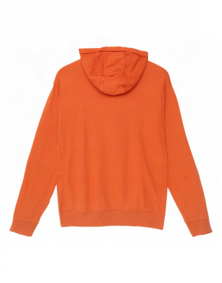 Nike Mens Hoodie Jumper Pequeno Algodão Laranja