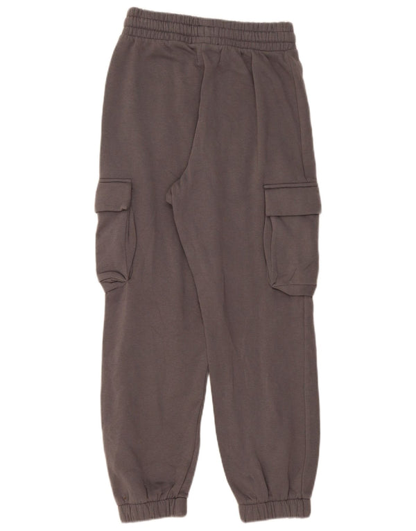 Calça Zara Mens Cargo Tracksuit Joggers Pequeno Cinza