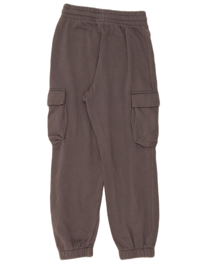 Calça Zara Mens Cargo Tracksuit Joggers Pequeno Cinza