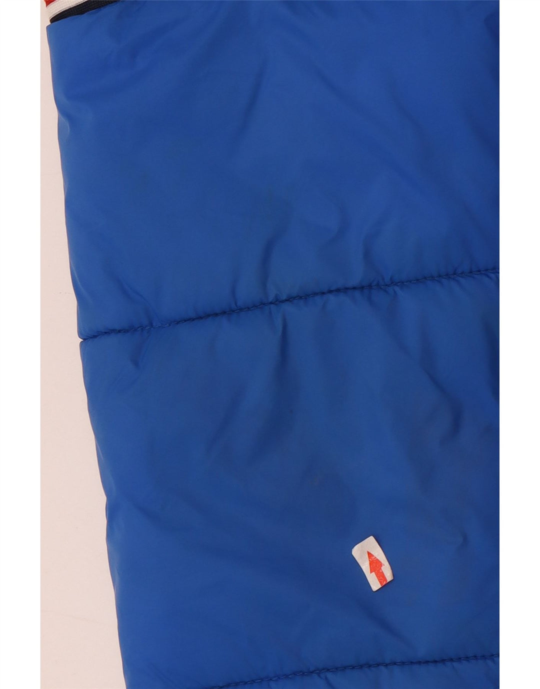 Jaqueta acolchoada com capuz gráfico Levi's Boys 12-13 anos grande bloco colorido azul