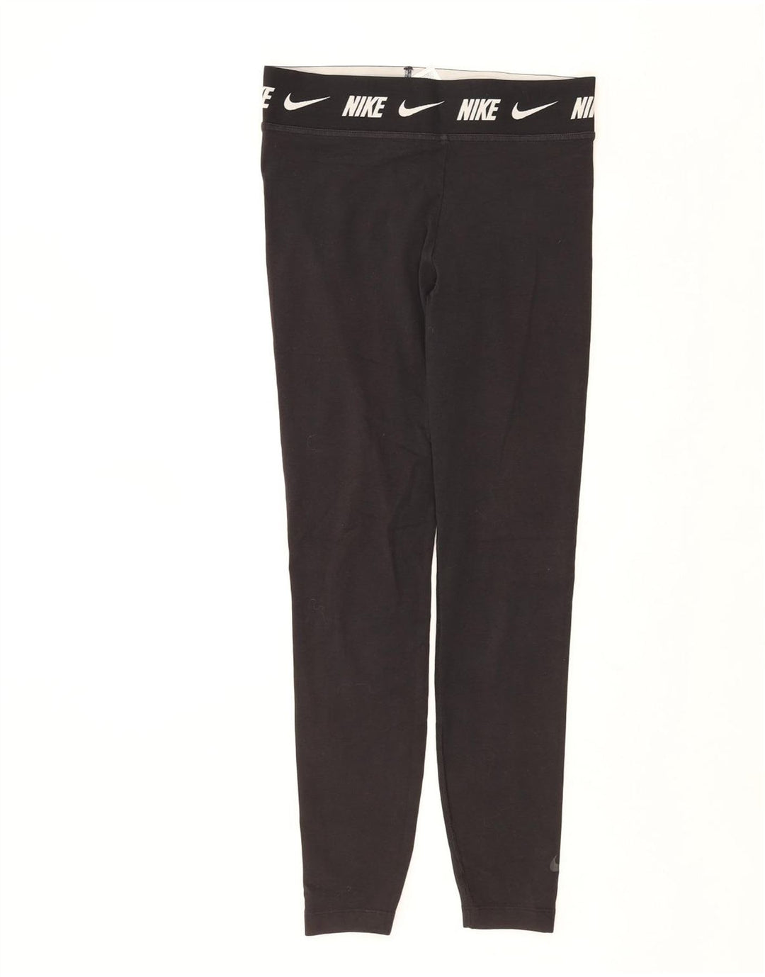 Leggings Nike Femininas Tight Fit Graphic UK 12 Médio Algodão Preto