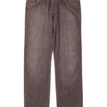 Calça jeans masculina Levi's 501 Straight W32 L32 cinza algodão