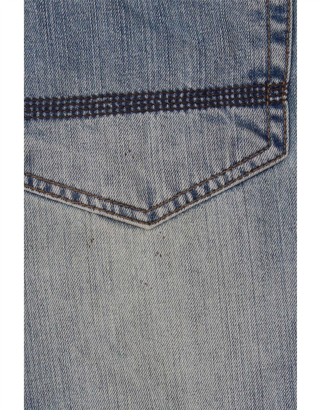 Calça jeans reta masculina Timberland W38 L34 azul algodão