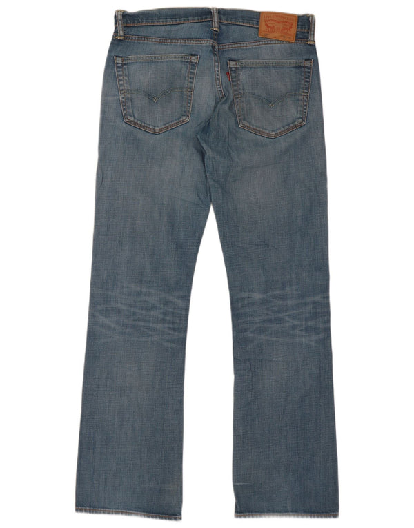 Levi's Masculino 527 Bootcut Jeans W32 L34 Azul Algodão