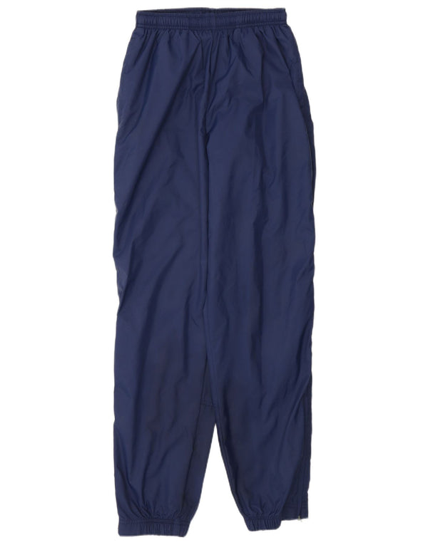 Calça de treino feminina Nike Joggers US 4/6 pequena azul marinho nylon