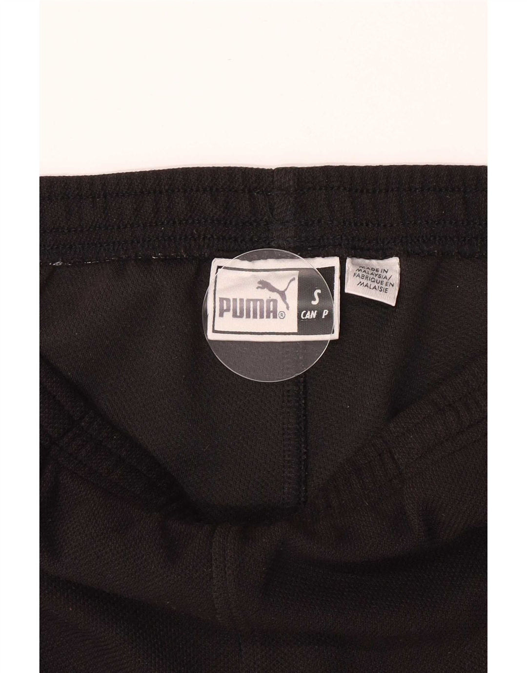 Shorts esportivos regulares masculinos Puma pequenos pretos