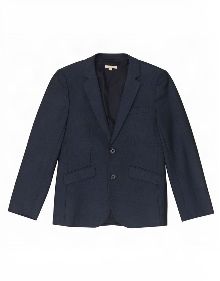 Jaqueta blazer de 2 botões John Lewis Boys 8-9 anos azul marinho poliéster