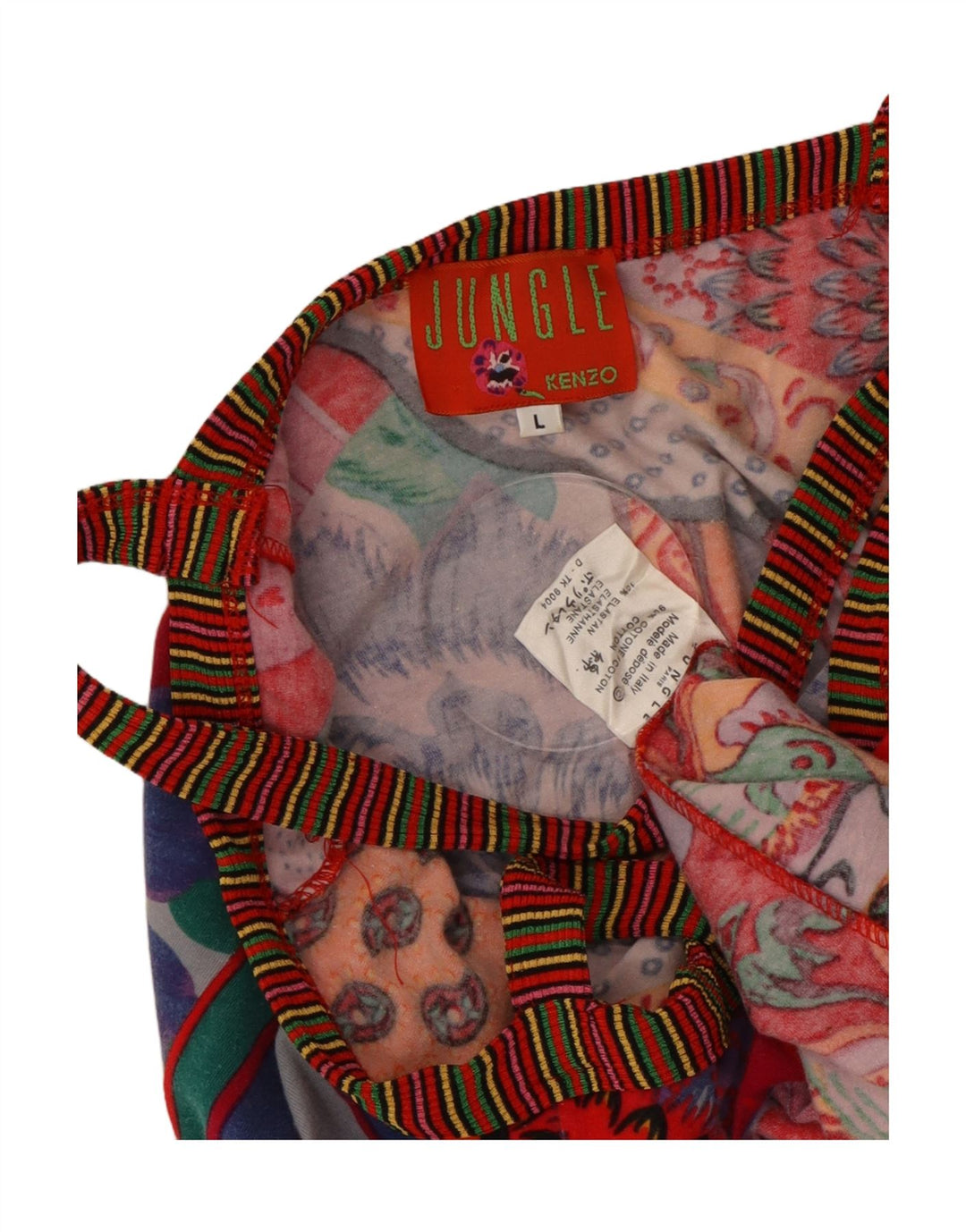Kenzo Girls 11-12 Anos Grande Algodão Multicolorido