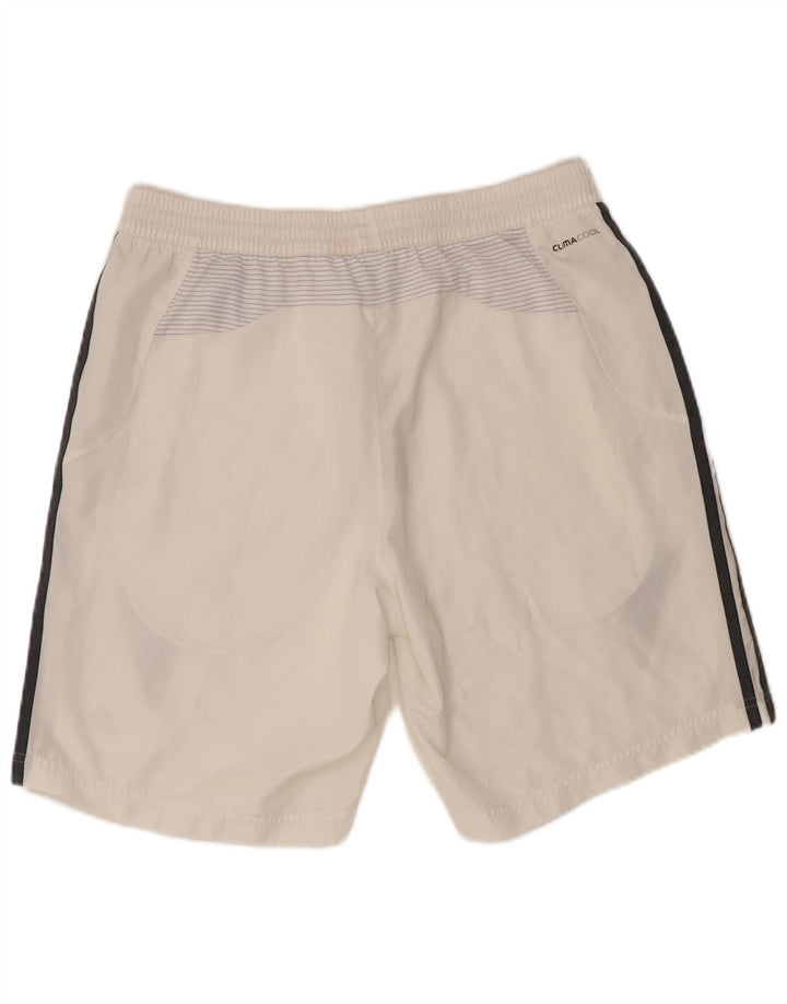 Adidas Masculino Climacool Sport Shorts Médio Branco Colorblock Poliéster