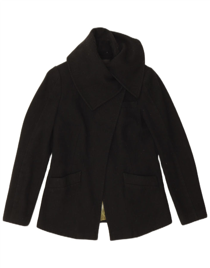 Jaqueta blazer feminina Ted Baker de ajuste solto tamanho 1 XS preto
