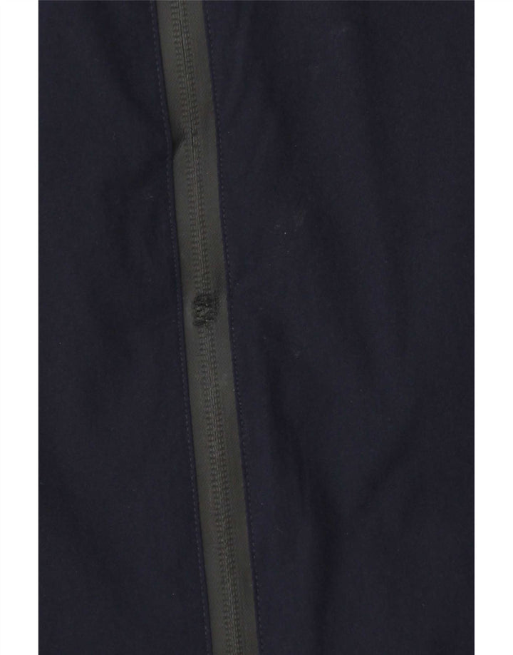 Jaqueta bomber masculina Zara UK 40 grande azul marinho