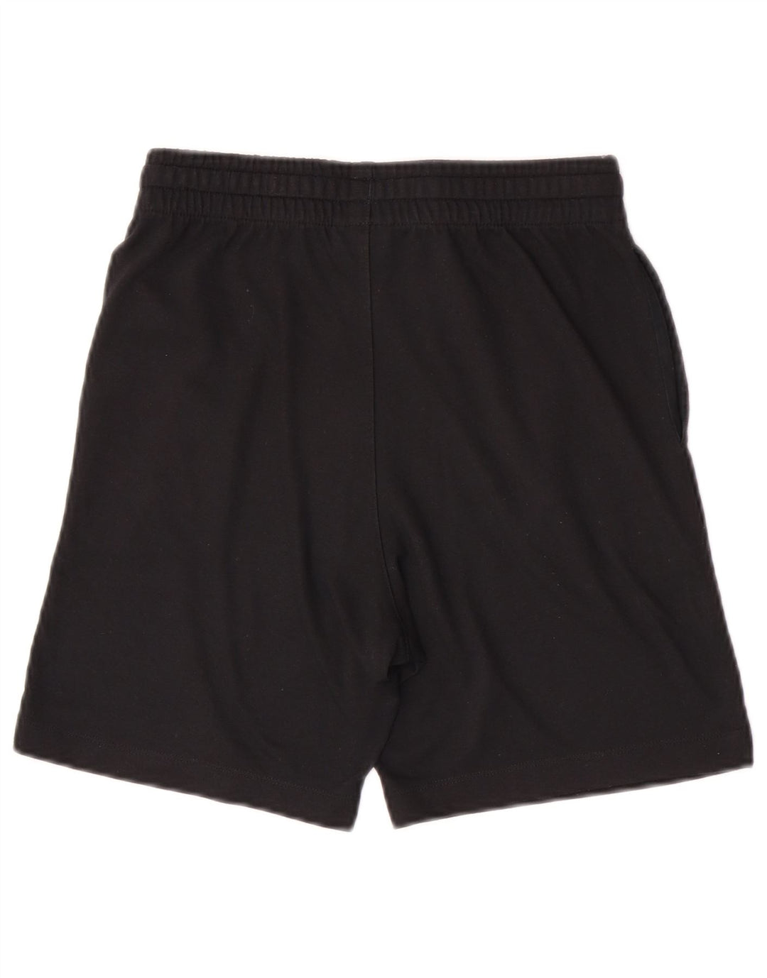 Shorts esportivos Nike Boys 12-13 anos grandes de poliéster preto