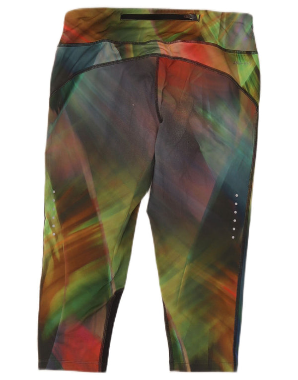 Leggings Nike Dri Fit Capri UK 14 Médio Multicolorido Tie Dye