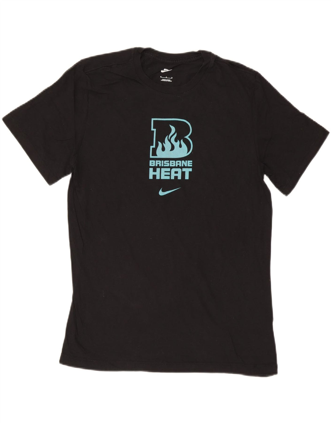 Camiseta Nike masculina gráfica Top médio algodão preto