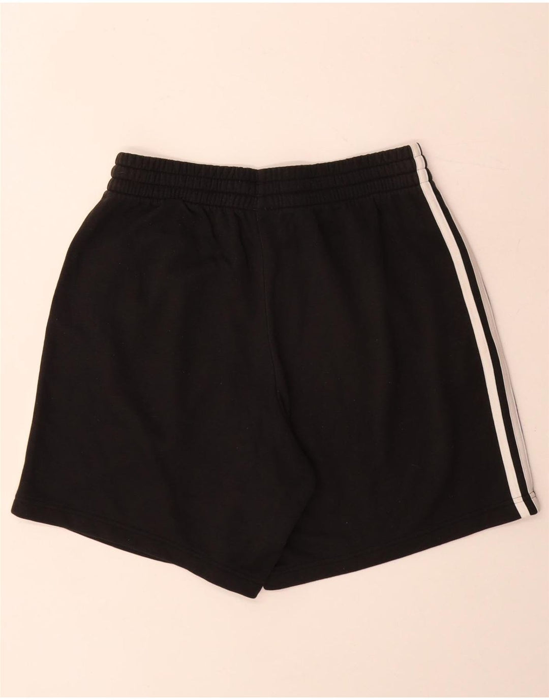 Shorts esportivos femininos Adidas médio preto algodão