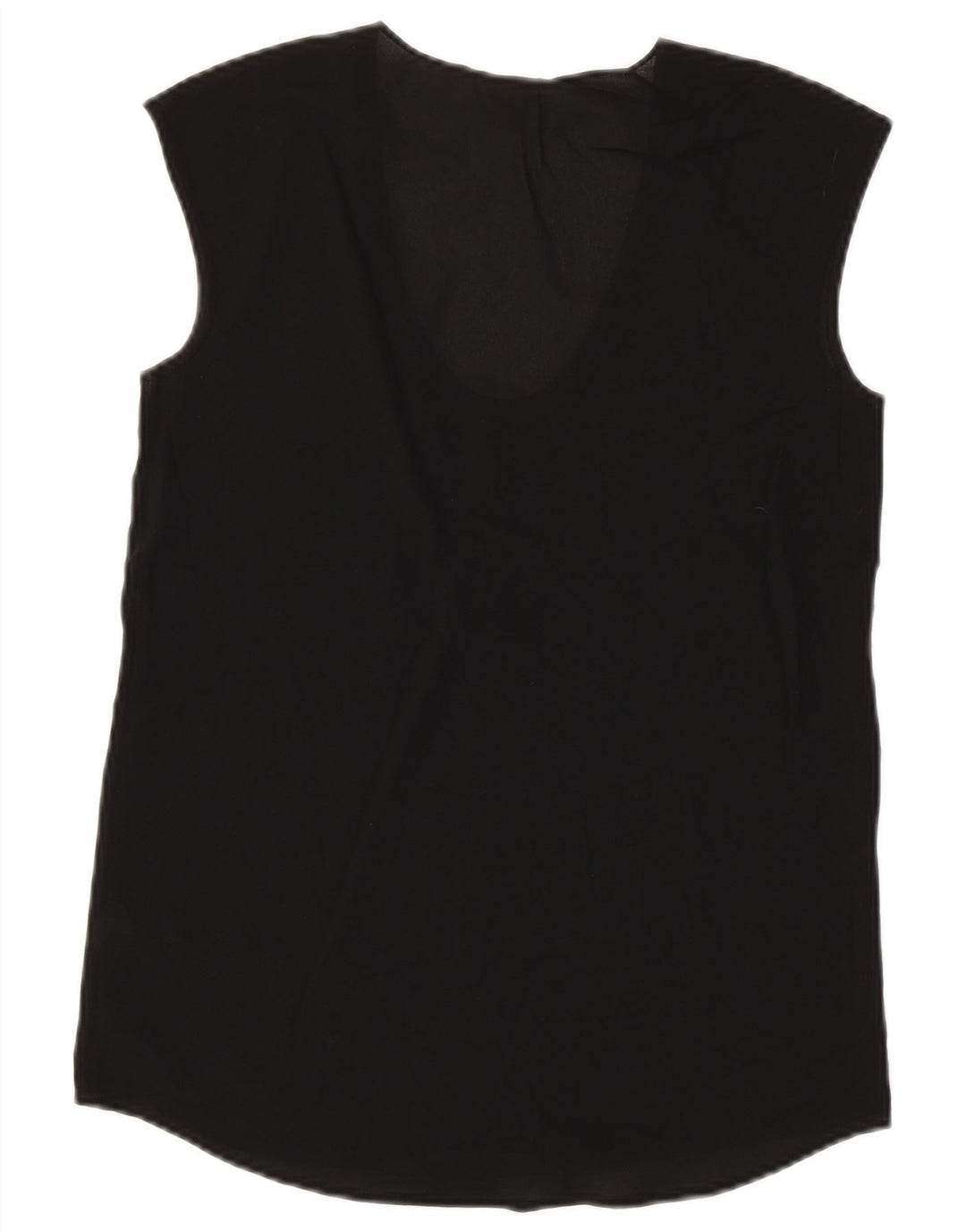 Blusa feminina sem mangas J. CREW US 00 2XS poliéster preto