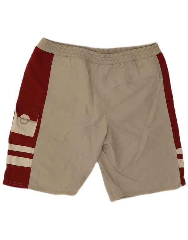 Fila Mens Graphic Sport Shorts Médio Verde Colorblock