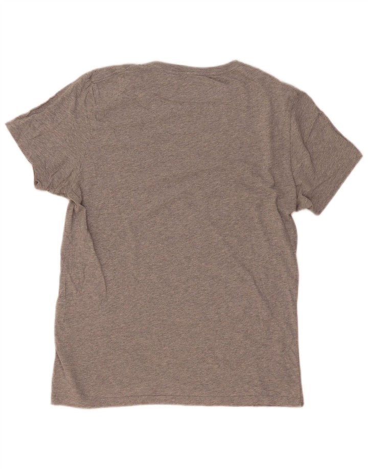 Camiseta feminina Levi's Slim UK 12 cinza médio manchado