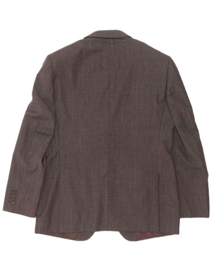 Jaqueta Marks & Spencer masculina Autograph Blazer Reino Unido 42 grande xadrez cinza