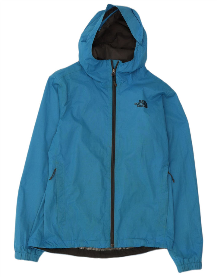 Jaqueta de chuva masculina com capuz The North Face UK 38 poliéster azul médio