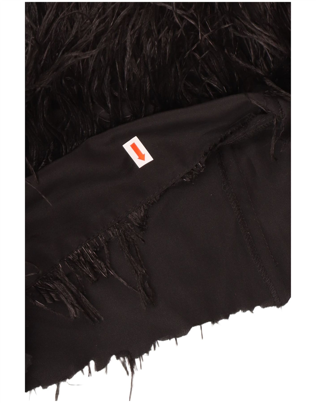 Vestido feminino sem mangas Charleston do armazém Reino Unido 10 poliéster preto pequeno