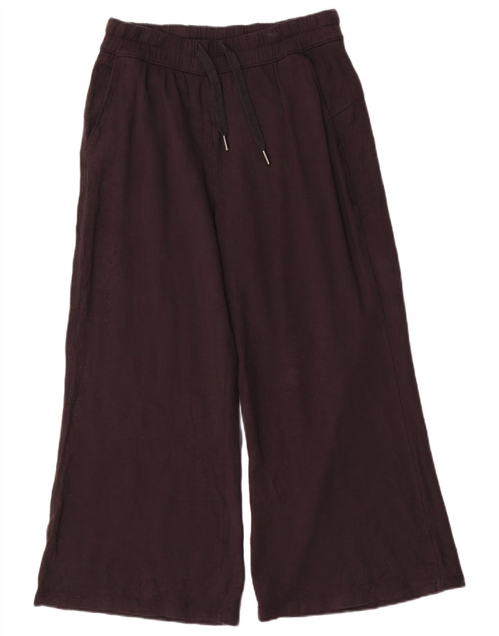 Lululemon Calça feminina de treino com perna larga EUA 6 médio preto modal