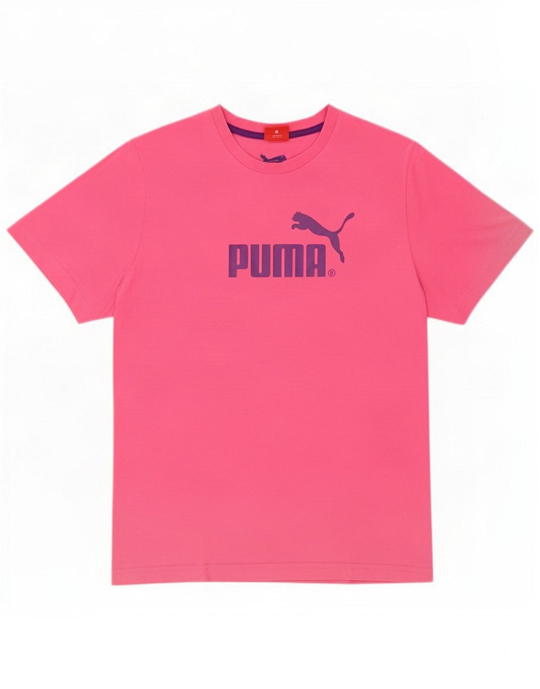 Puma Camiseta masculina gráfica Top Médio Rosa