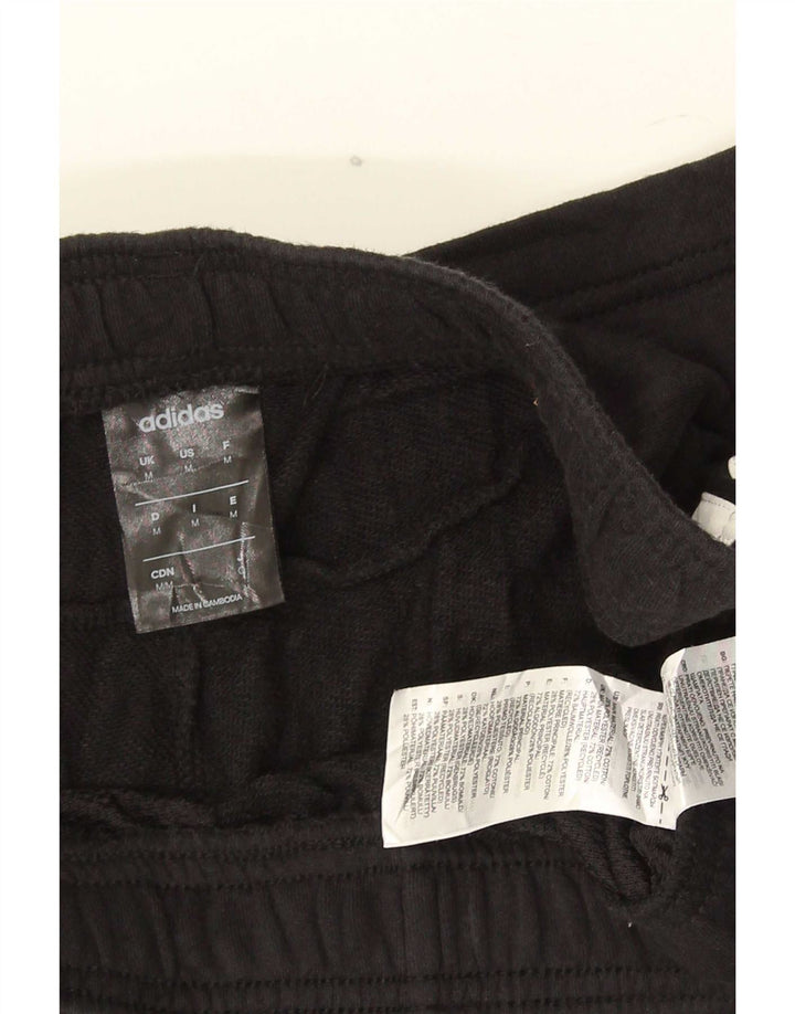 Adidas Mens Sport Shorts Médio Algodão Preto