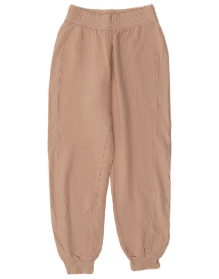 Calça de treino feminina Zara Joggers UK 12 rosa médio