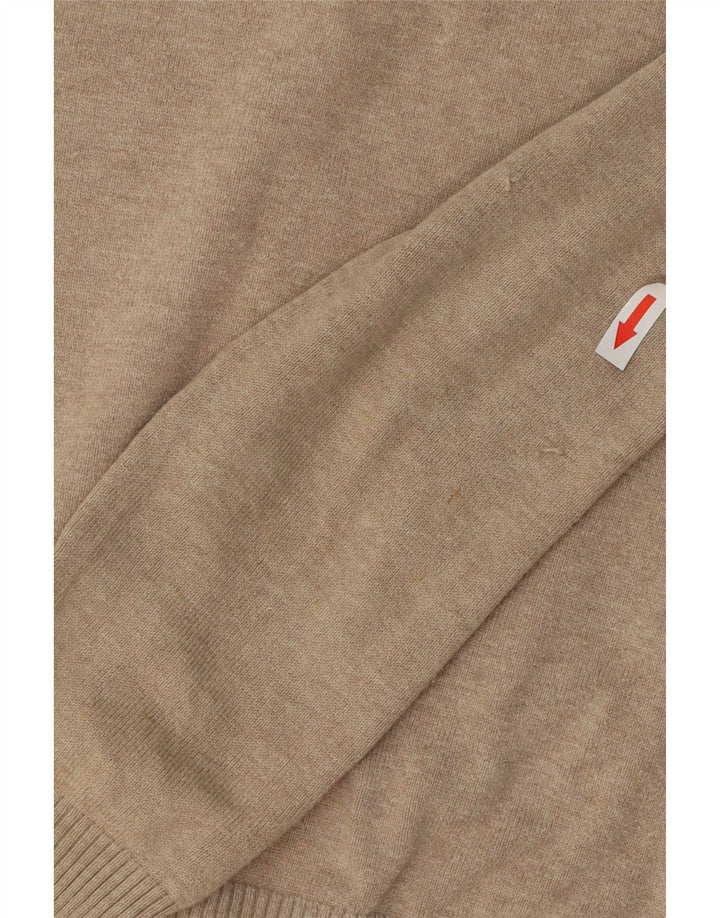 Suéter cardigã feminino Zara Reino Unido 14 grande cinza nylon
