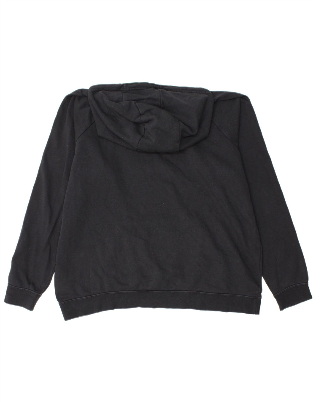 NIKE Womens Oversized Hoodie Jumper UK 18 XL Preto Algodão